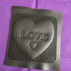 ITH PUFFY HEART DIGITAL DOWNLOAD MACHINE EMBROIDERY DESIGN FILE 4X4 HOOP